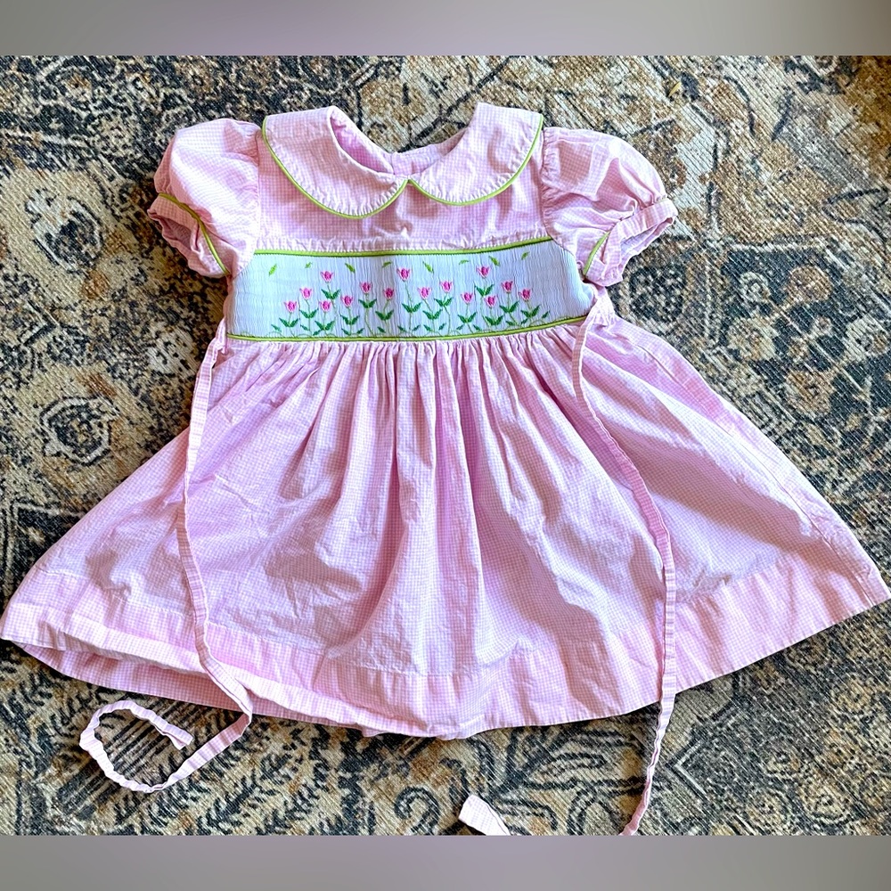 Easter 3T smock dress